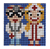 Pixelhobby XL kubus - 20-delig - smiley