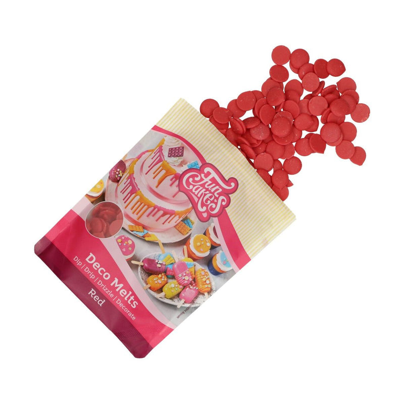 FunCakes Deco Melts - 250 gram - red