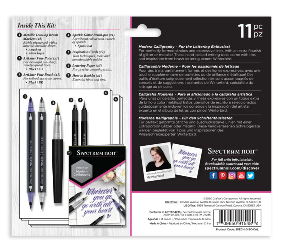 Spectrum Noir discovery kit - modern calligraphy