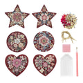 Panduro DIY kit - Diamond X-Mas Ornaments