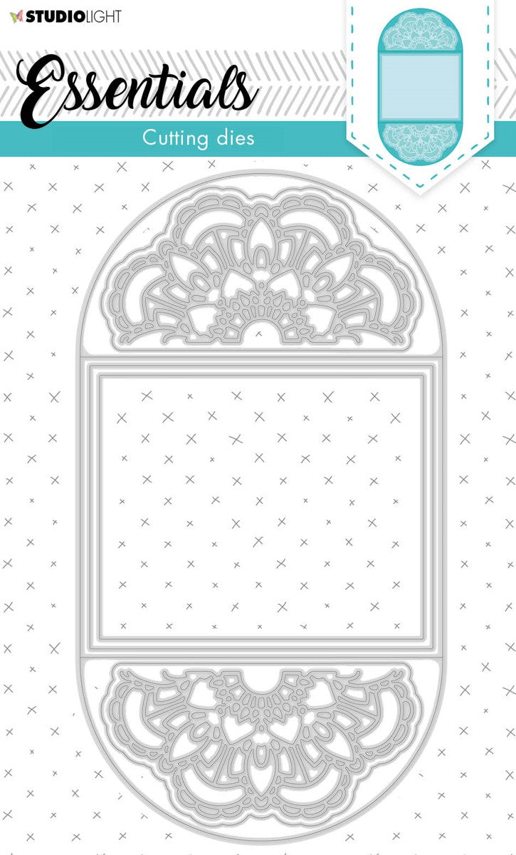 cutting die cardshape doily - nr. 398