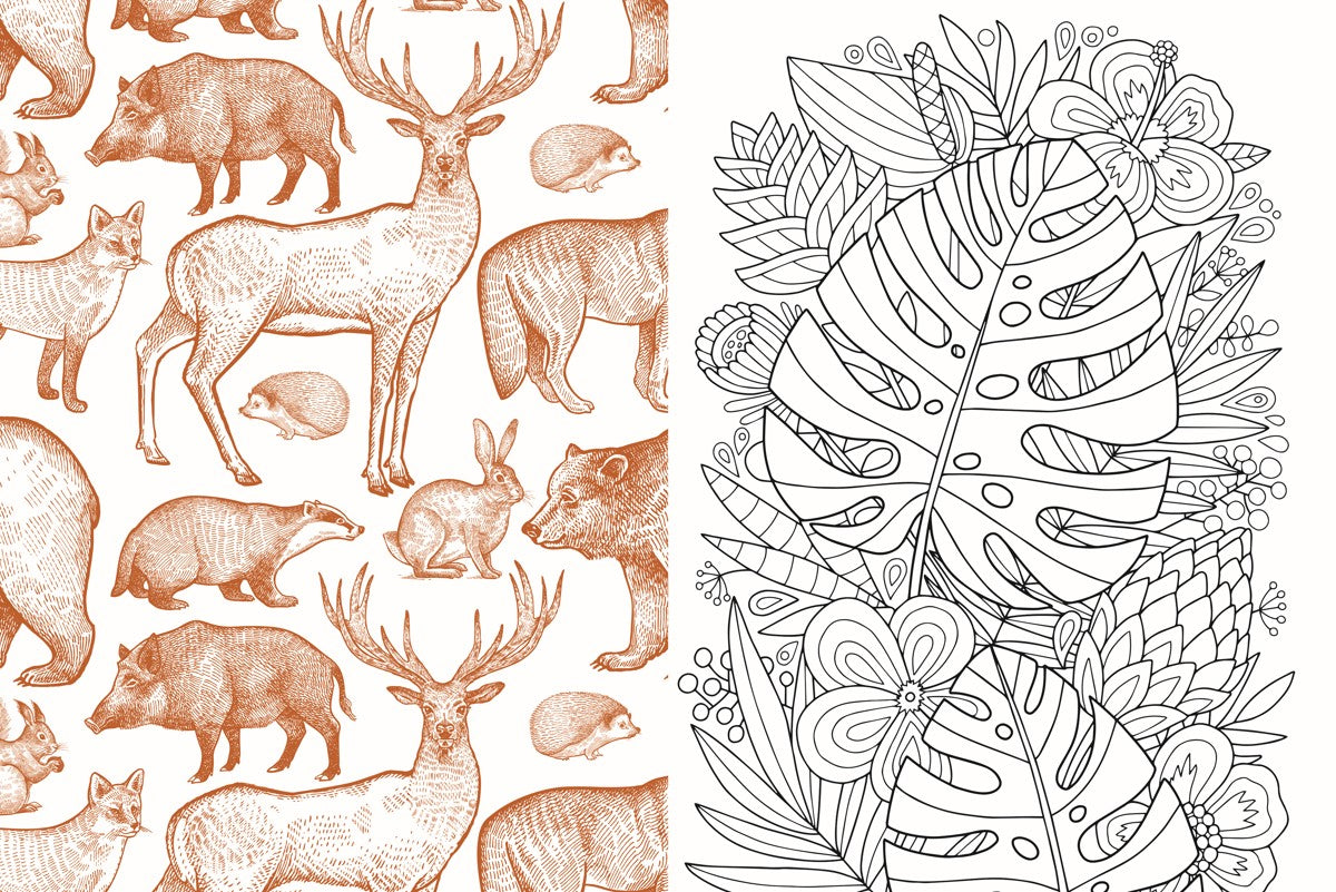 Boek - volwassenen doeboek - Flora & fauna