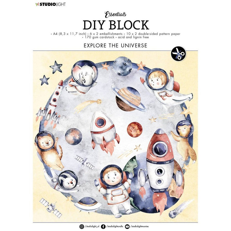SL Essentials - DIY block - #17 - Explore The Universe
