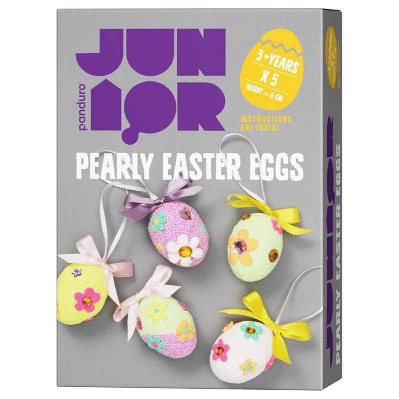 Panduro Junoir DIY kit - Pearly Easter Eggs