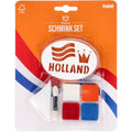 Schminkset Holland - 4-delig - inclusief sjabloon