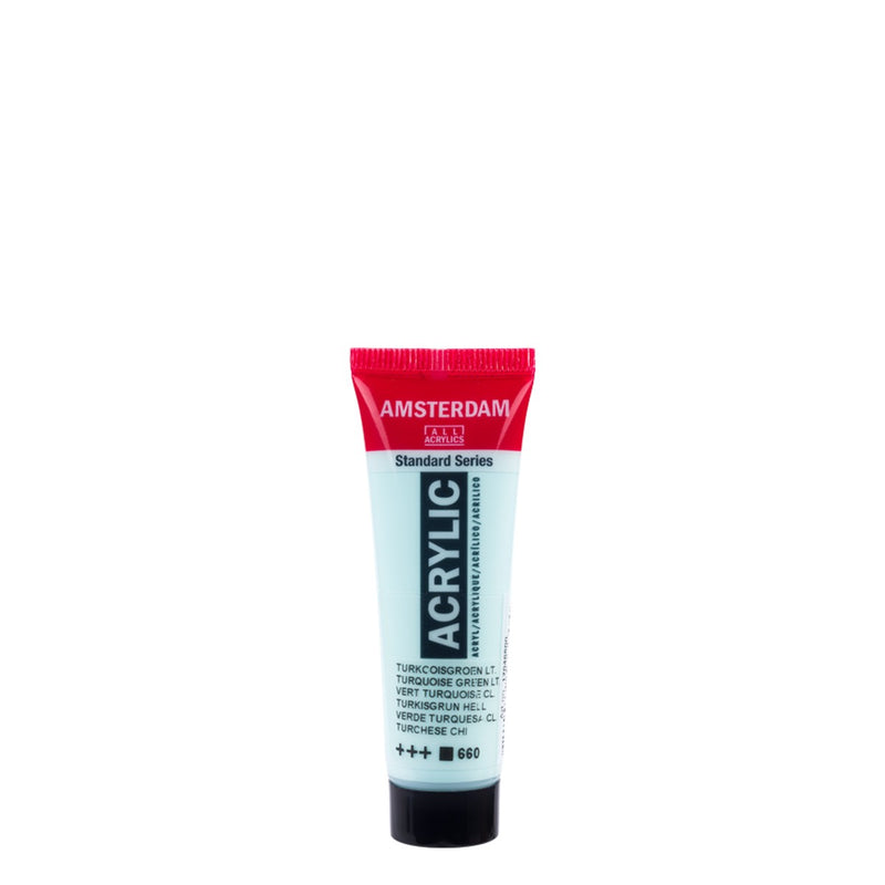 Amsterdam acrylverf - 20 ml - turkooisgroen licht 660
