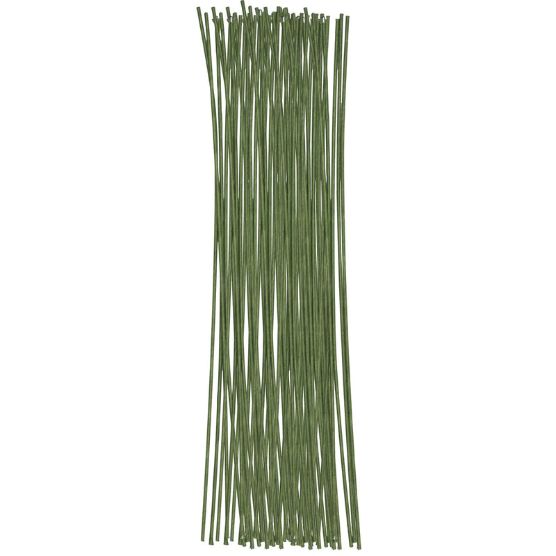 Bloemendraad - 30 cm/2 mm - 50 stuks - lichtgroen