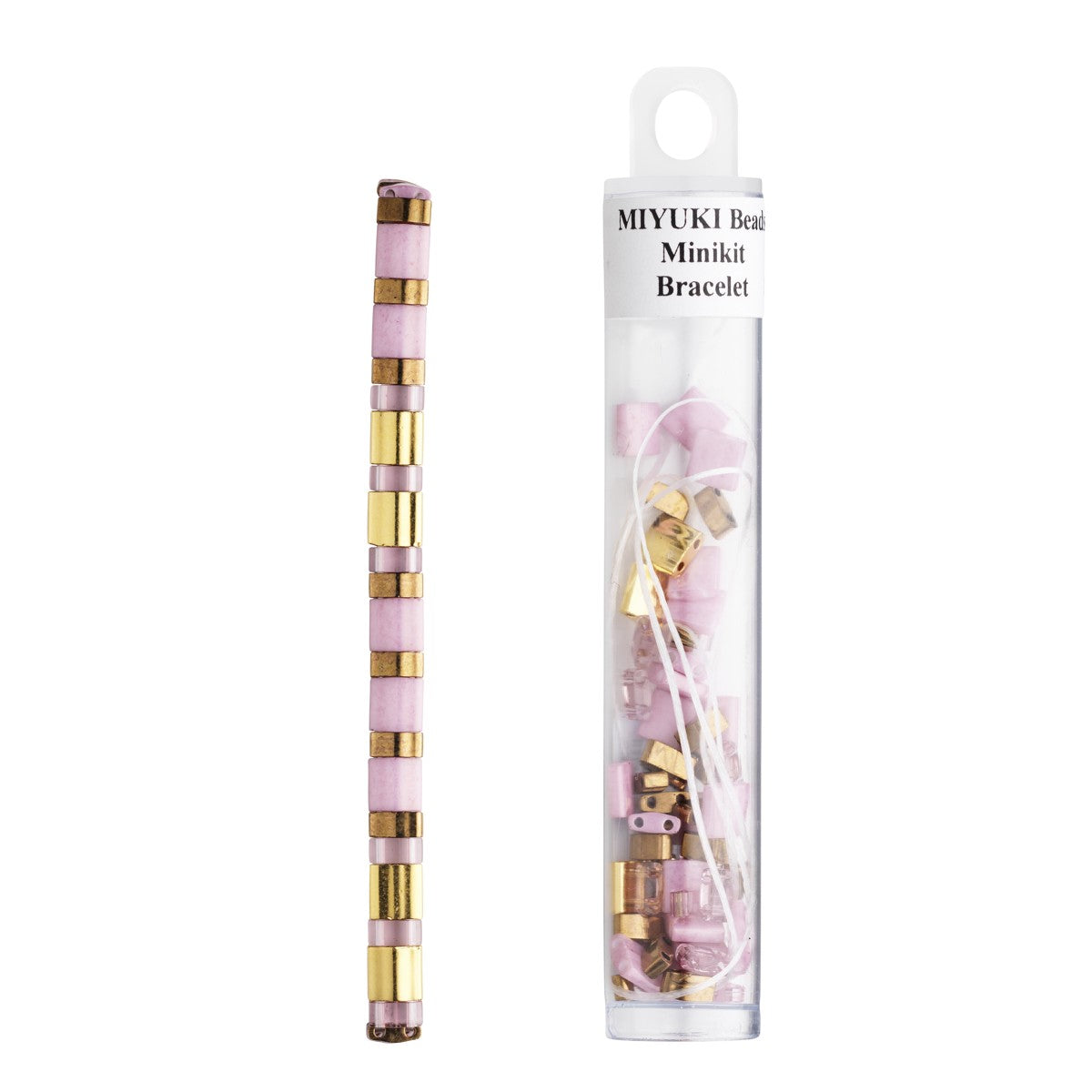 MIYUKI kralen Minikit - roze & goud