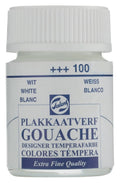Plakkaatverf - extra fijn - 16 ml - wit