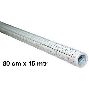 Patroonpapier Ruit- 80 cm x 15 meter