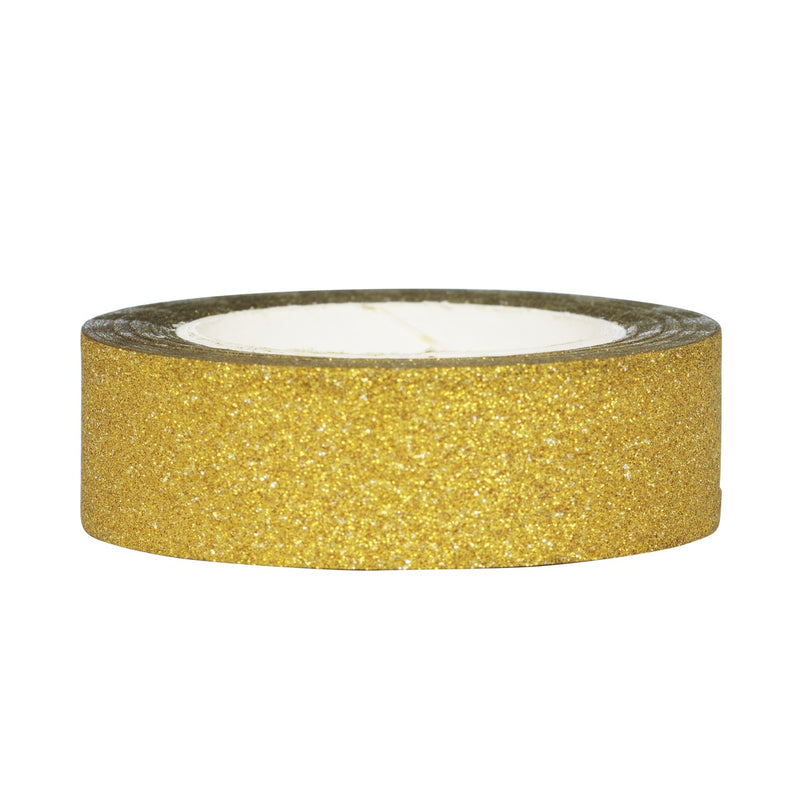 Panduro papertape - 10 meter - glitter goud