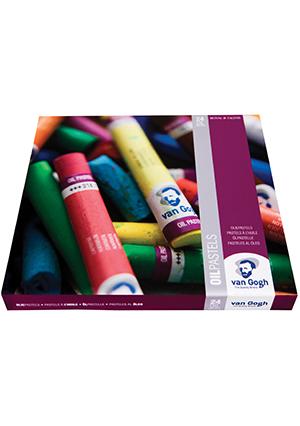 van Gogh oliepastel set - 24 kleuren