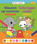 Kleurboek - Kleuren op nummer kleurblok