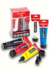 Amsterdam acrylverf set - 5x 120 ml + 3 doseertuitjes