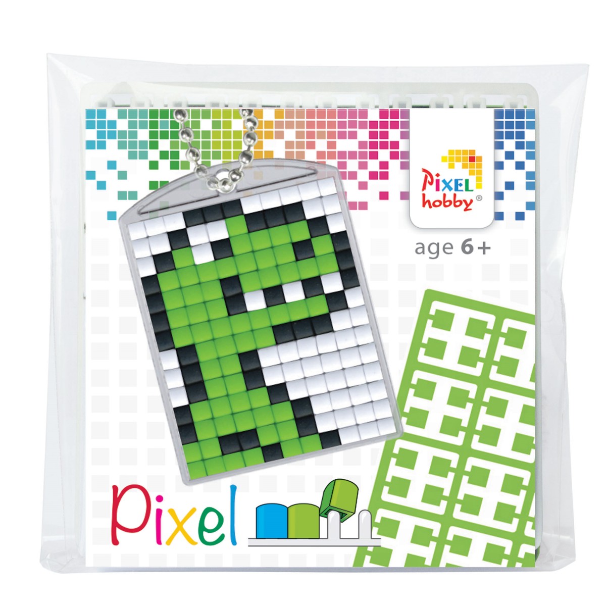 Pixelhobby medaillon startset - dino