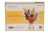 Robotime houten 3D puzzel - Flower Bouquet