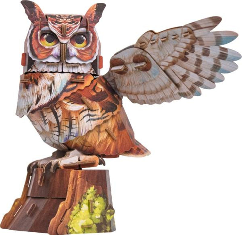 MakeBug 3D modelbouwpakket - Sky Echo - great horned owl