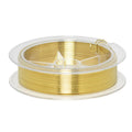 Metalen sieradendraad - Ø 0,8 mm - 18 m - goud