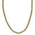 Ketting - verguld - 80 cm