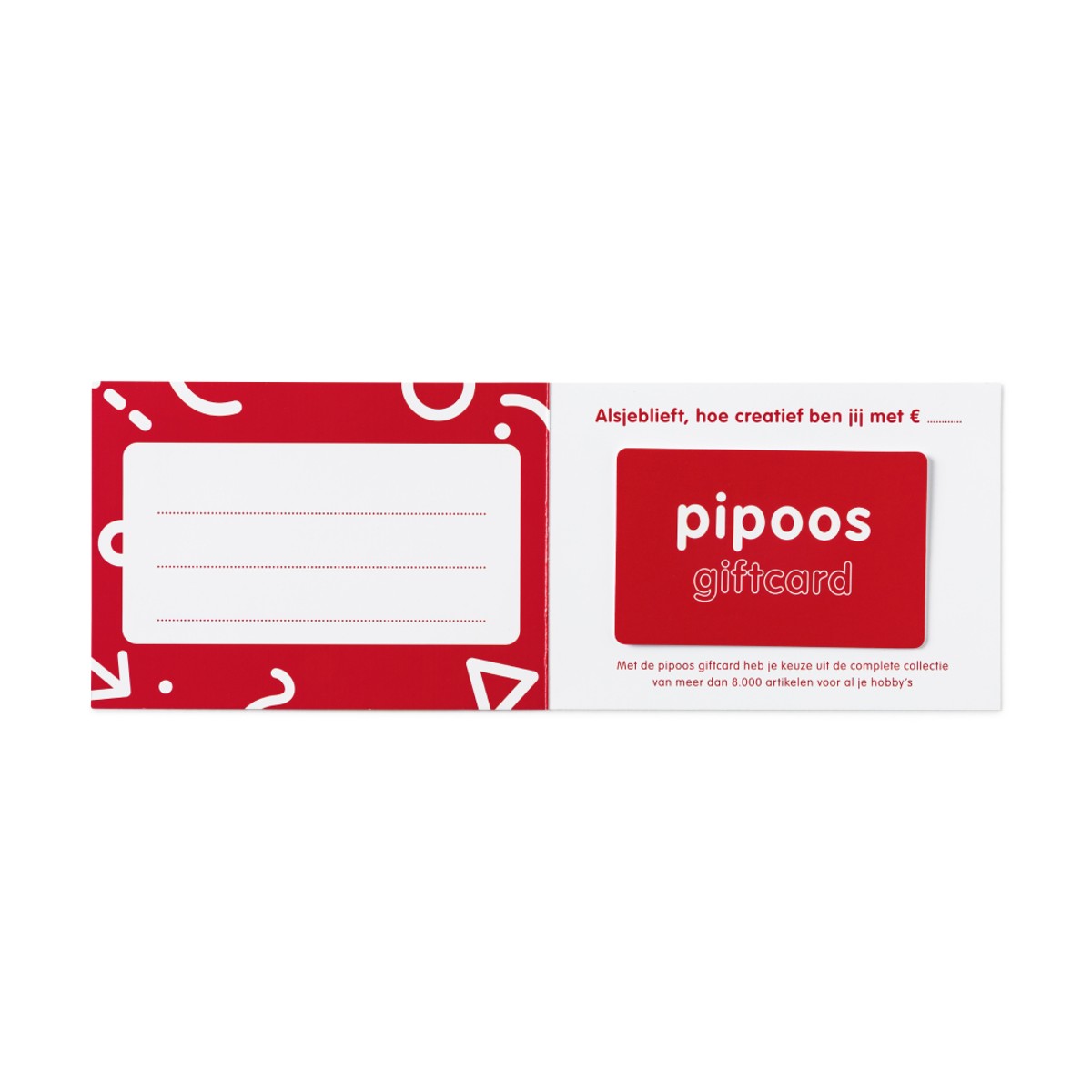 Pipoos giftcard