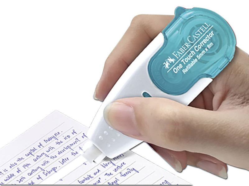 Faber-Castell One Touch correctieroller - incl. 1 navulling
