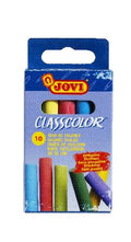 Schoolbordkrijt 10 stuks- Assorti