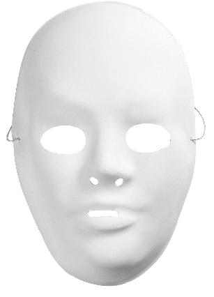 Masker man 17x23 cm