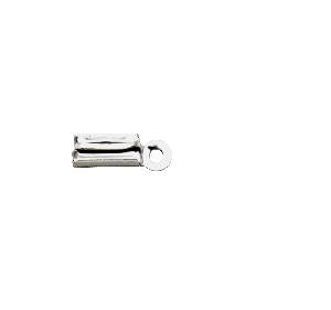 Eindstuk - 10 stuks - 10 mm - zilverkleurig