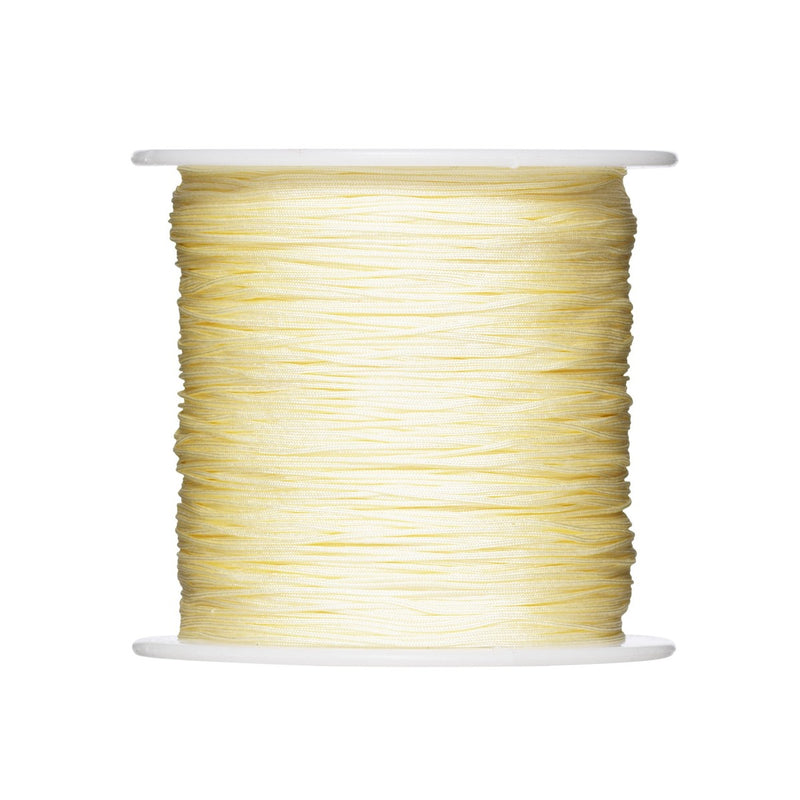 Nylon koord 0.5 mm - 130 meter - crème