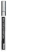 Glas- en porseleinstift - 2 mm - zilver