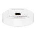 Satijnlint - 12 mm - wit
