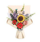 Robotime houten 3D puzzel - Flower Bouquet