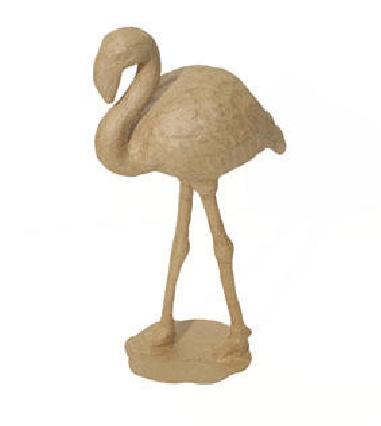papiermaché - flamingo