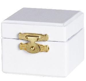 Jewel box met snap sluiting - 4,5x5,5x4,5 cm