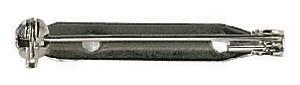 brochespelden 3x 30 mm- 5 stuks zilverkleurig