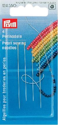 Parelnaalden staal 10/13- 4 stuks