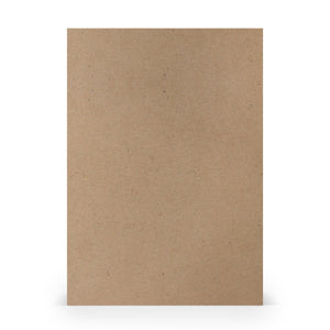 Karton - A4 - 5 stuks - kraft