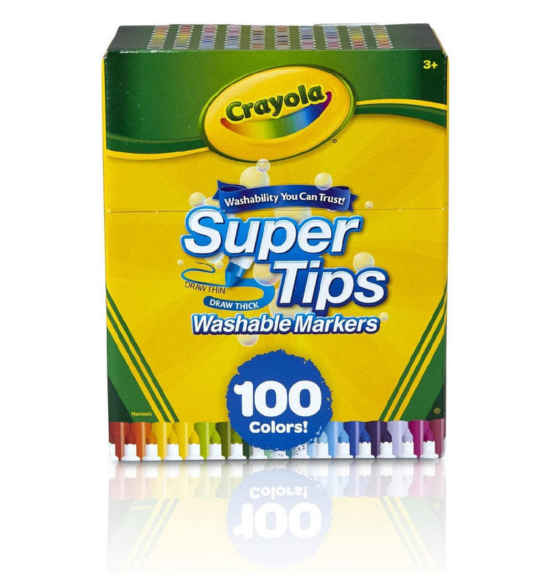 Crayola Supertips - 100 stuks