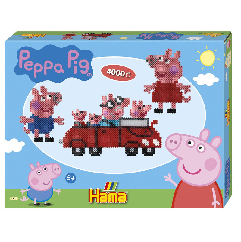 Hama Midi - strijkkralen set - 4000 stuks - Peppa Pig