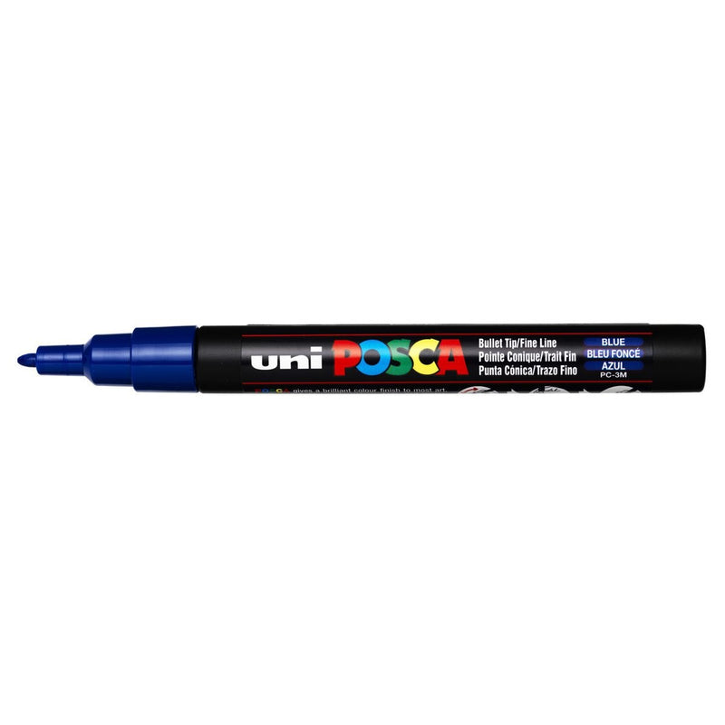 POSCA acrylmarker - fijn PC-3M - 0,9-1,3 mm - blauw