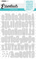 cuttingdie alphabet tall - nr.390