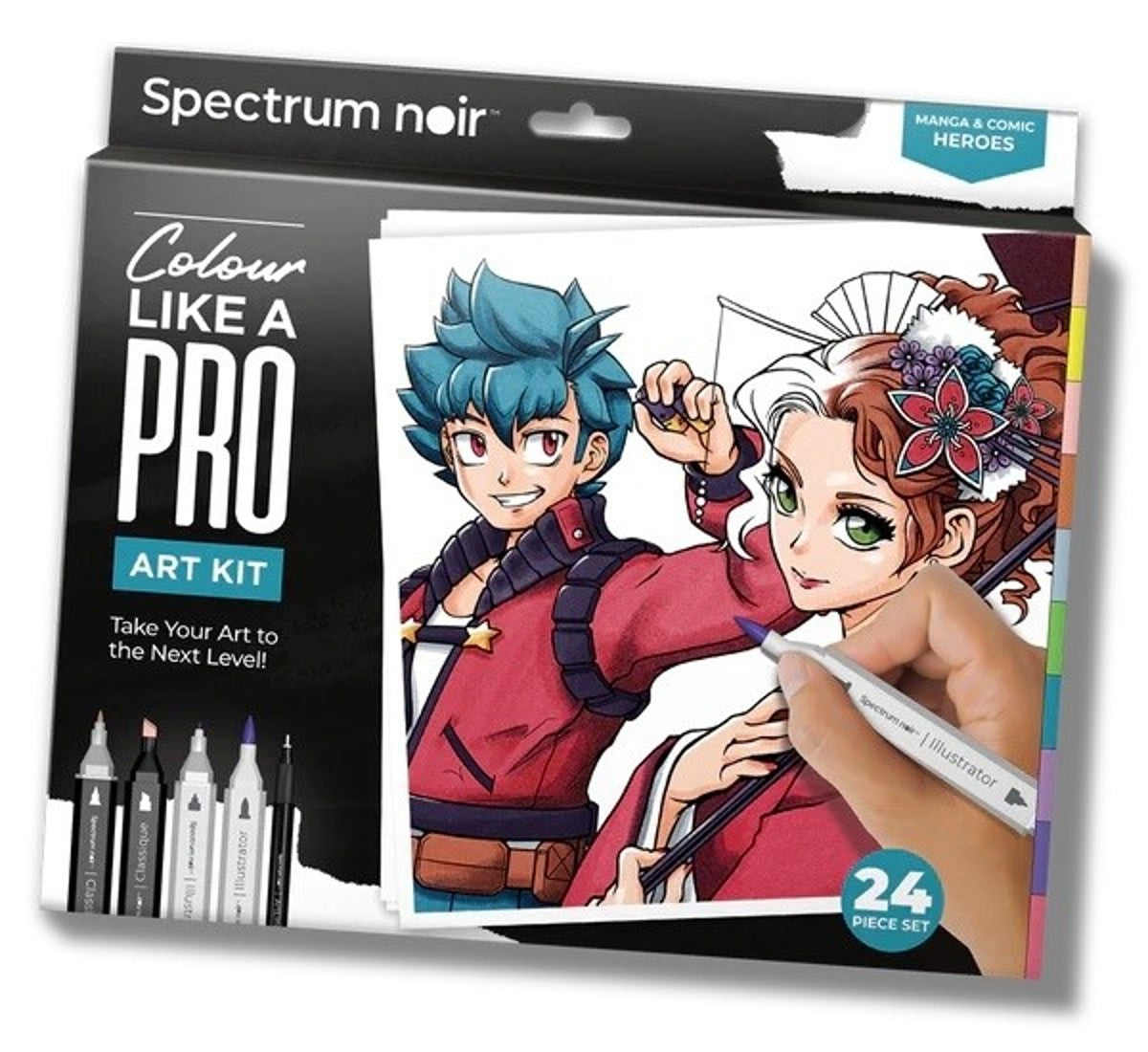 Spectrum Noir Colour Like A Pro Art Kit - Manga & Comic Heroes
