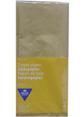 Zijdevloei 50x70 cm - 5 stuks - goud
