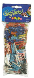 Mini wasknijpers - 200 stuks - gekleurd