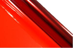 Cellofaanfolie - 500x70 cm - rood