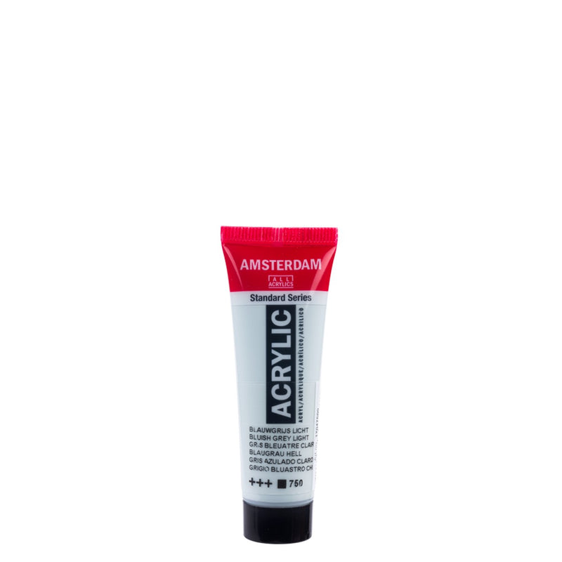 Amsterdam acrylverf - 20 ml - blauwgrijs licht 750