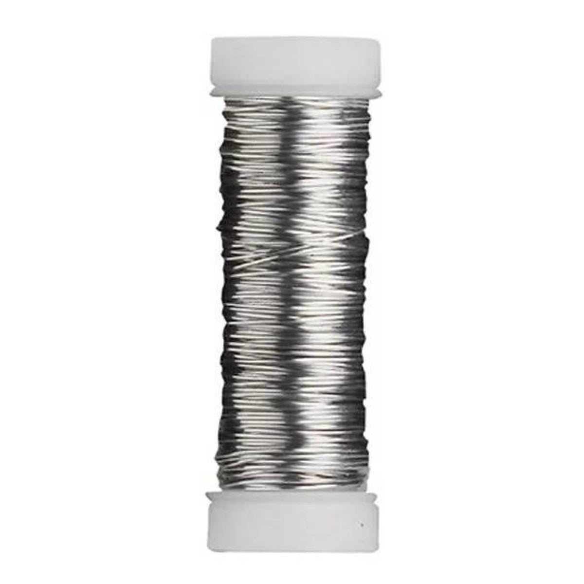 Koperen sieradendraad - Ø 0,5 mm - 20 m - zilver