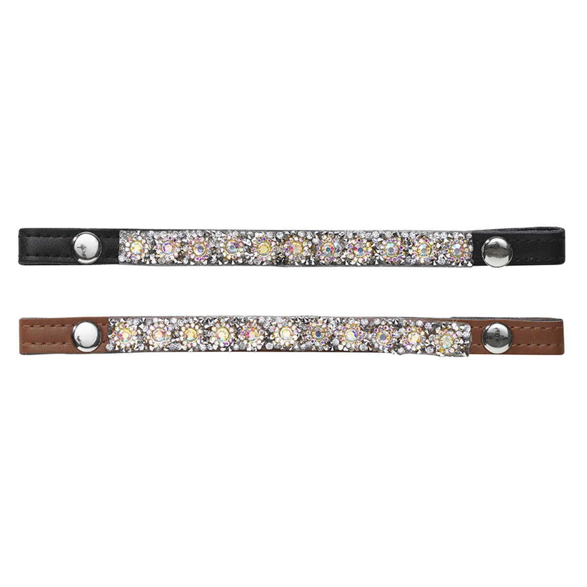 Hobby Horse - sieraad - strass bloemen