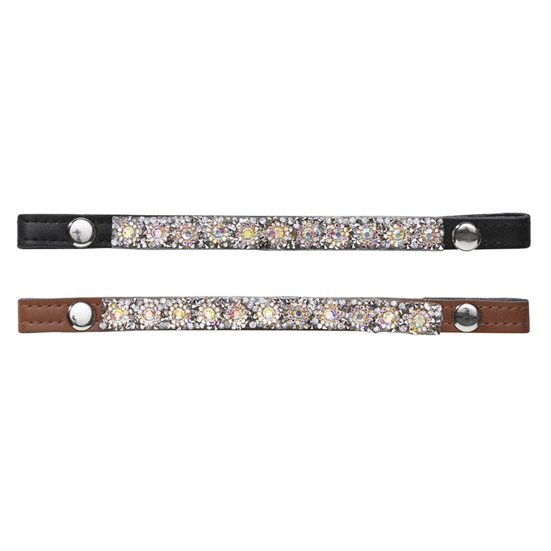 Hobby Horse - sieraad - strass bloemen