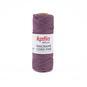 Katia Macramé Cord Fine - mauve 212